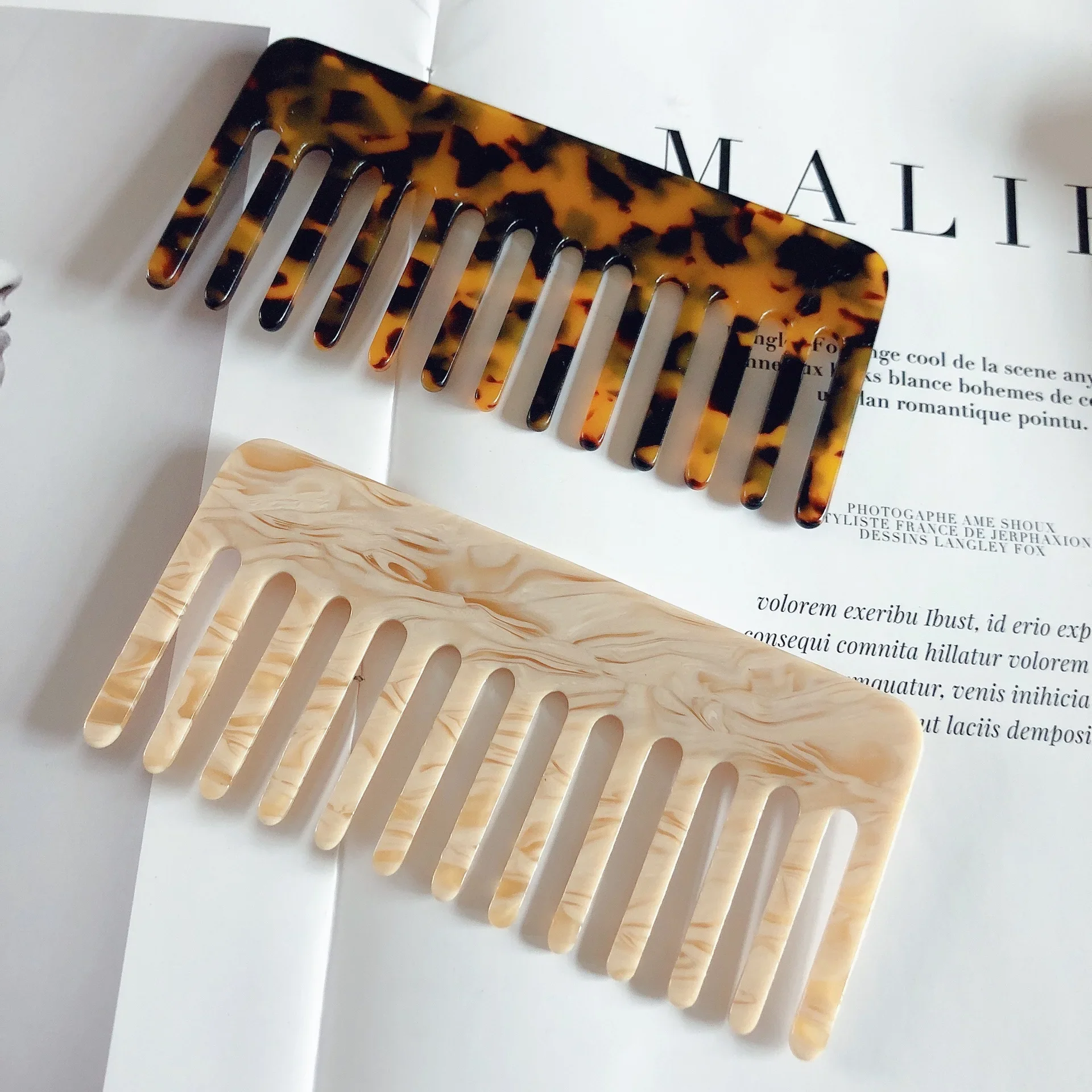 Hair Care Korean - 女性用ヘアブラシ,女の子用アクセサリー,カラー帯電防止,ヘッドマッサージ,ヘアスタイリングツール,韓国ファッション