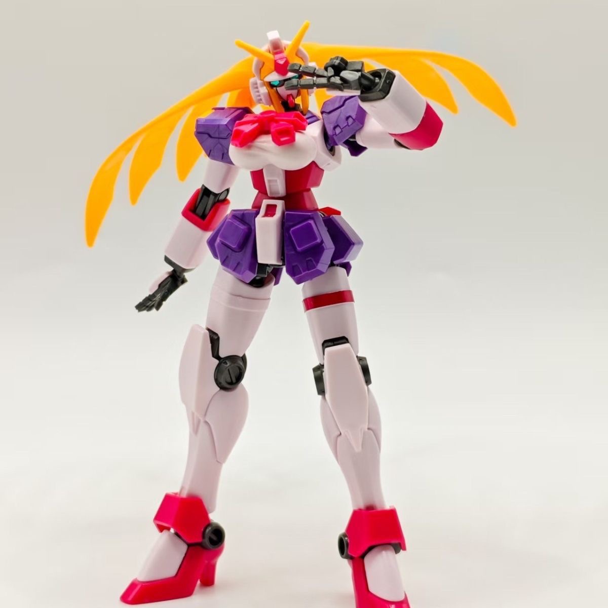 Hair Care Japan Products - HG 1/144 GF13-050NSW ノーベルガンダムモデルキット Gガンダム ピンクパープルホワイト