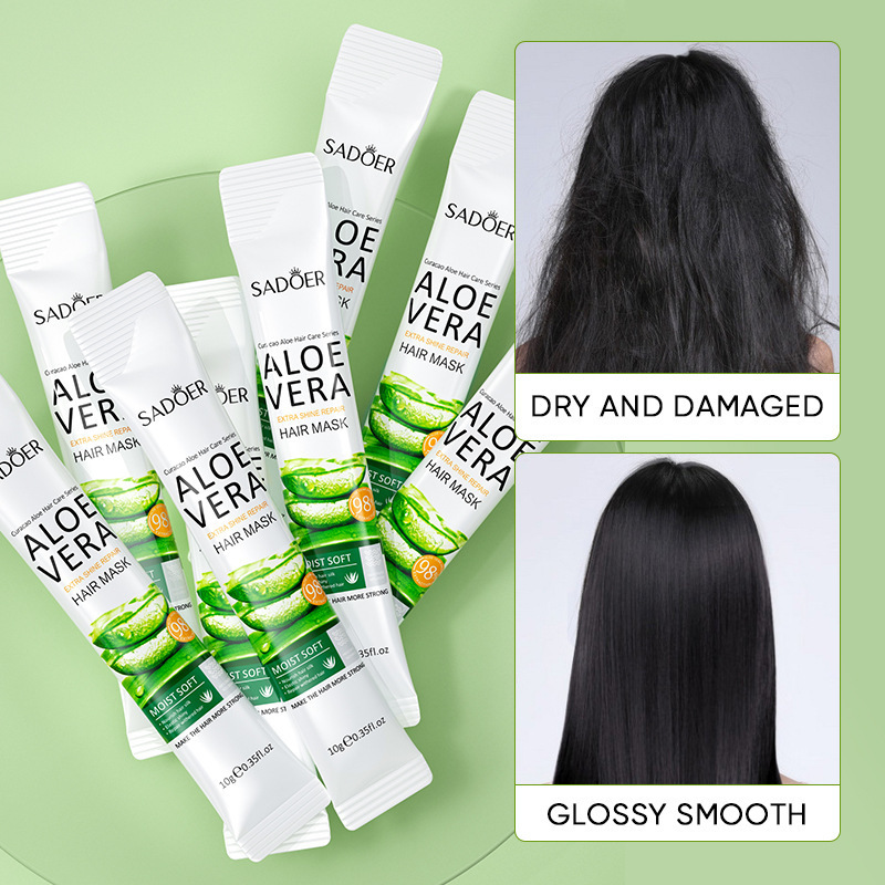 5秒速修復 栄養補給 ダメージヘア マジカルアロエベラヘアマ - Hair Care With Aloe Vera のレビューと価格