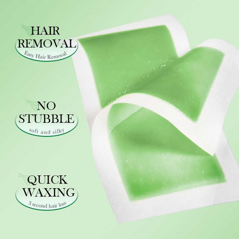 ワックスペーパーストリップ アロエベラ 両面脱毛 脇 脚 ボ - Hair Care With Aloe Vera のレビューと価格