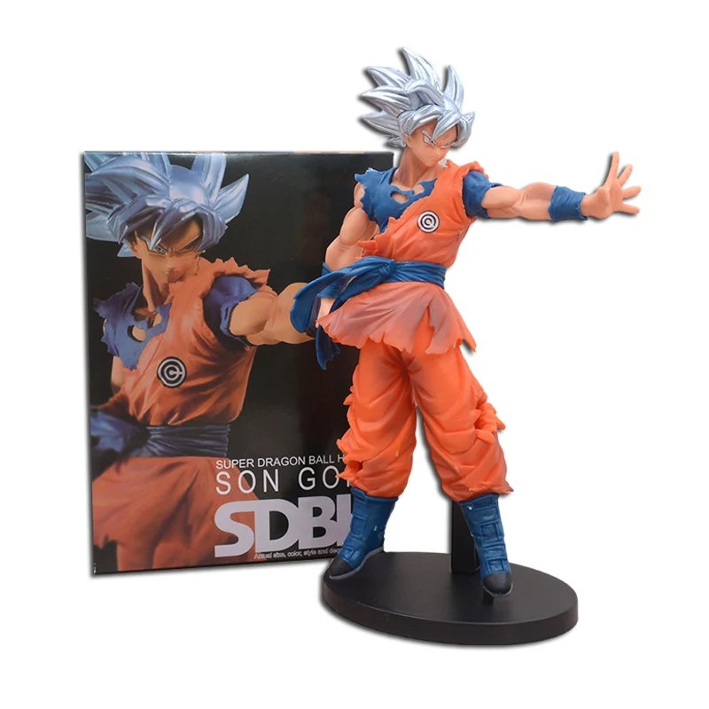 シルバーのドラゴンボールのアクションフィギュア,24cm,漫 - Hair Care Japan Products のレビューと価格