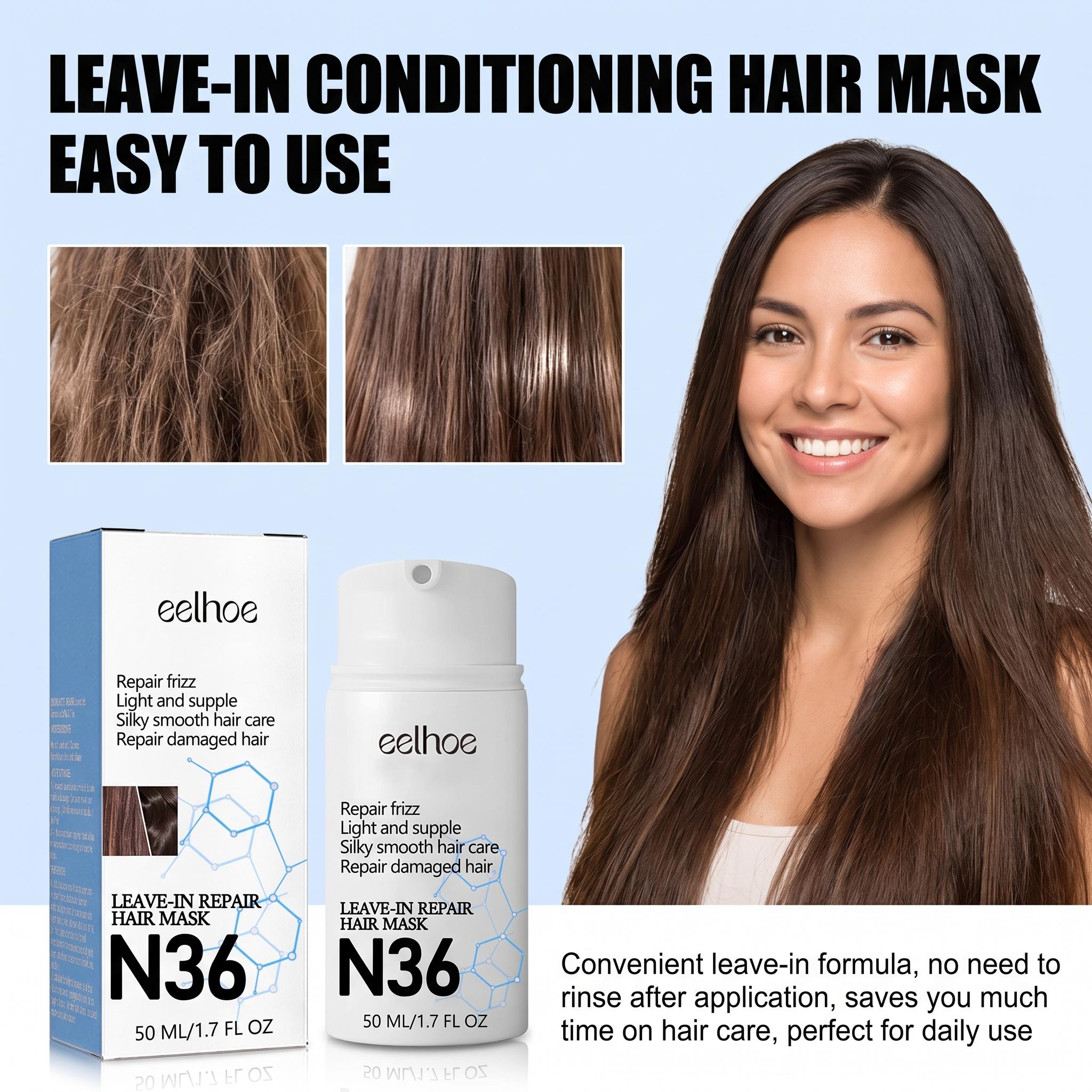 リーブイン リペア ヘアマスク 乾燥した縮れ毛を長時間補修  - Hair Care Conditioner のレビューと価格