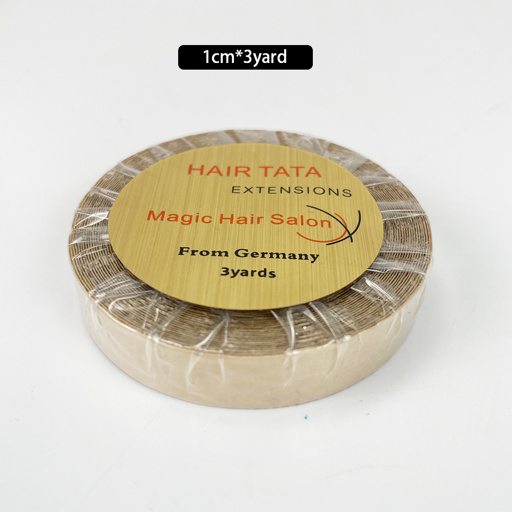 3 ヤードタタヘアエクステンションテープロールクラフトブラウ - Hair Extension Tape In のレビューと価格