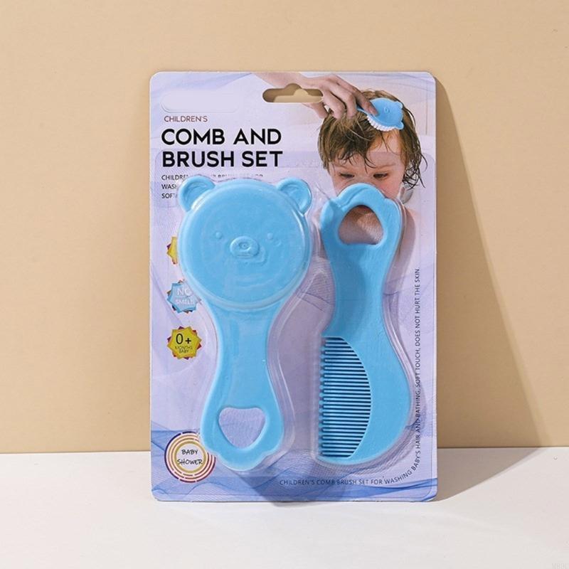 M89C幼児のヘアケアベイビー用の穏やかなヘアブラシとコンボ - Hair Care Long Hair のレビューと価格