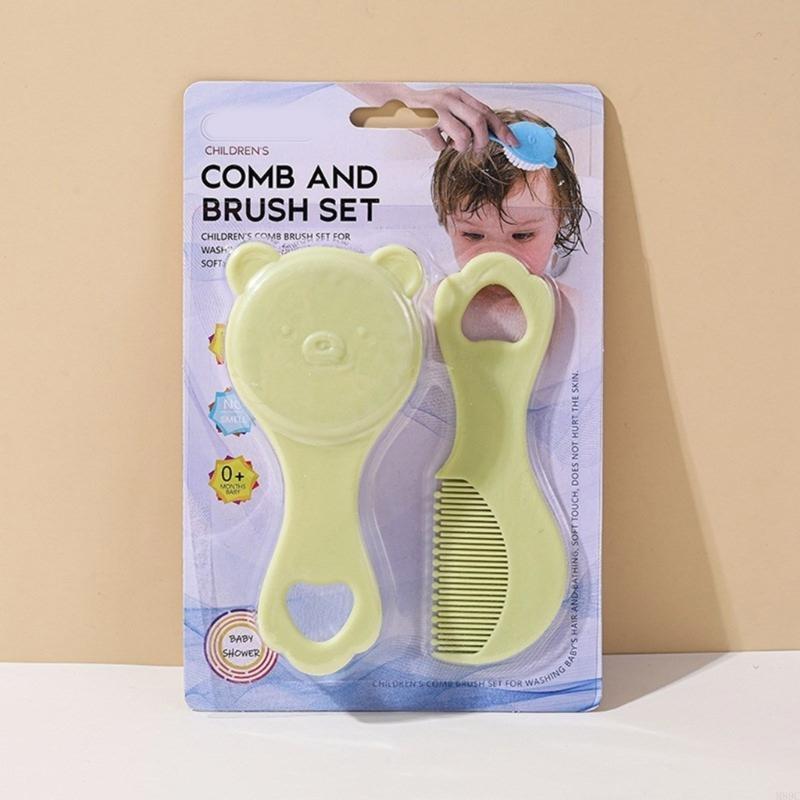 M89C幼児のヘアケアベイビー用の穏やかなヘアブラシとコンボ - Hair Care Long Hair のレビューと価格