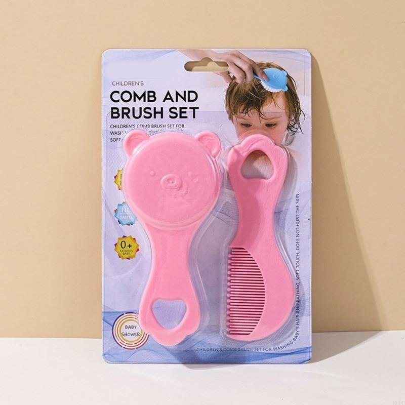 M89C幼児のヘアケアベイビー用の穏やかなヘアブラシとコンボ - Hair Care Long Hair のレビューと価格