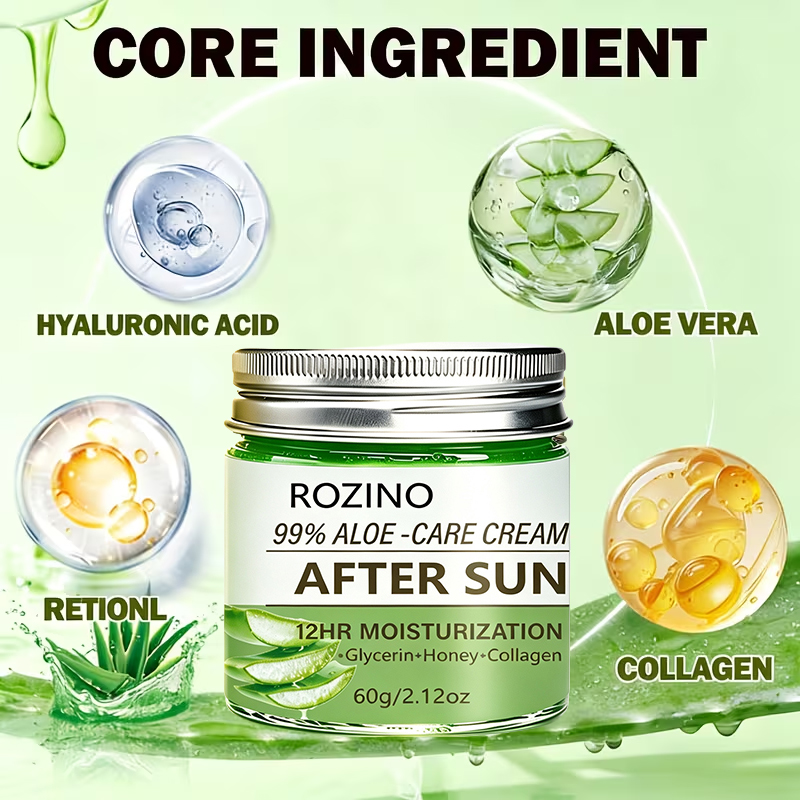 99％アロエベラジェルケアクリーム、グリセリン+蜂蜜+コラー - Hair Care With Aloe Vera のレビューと価格