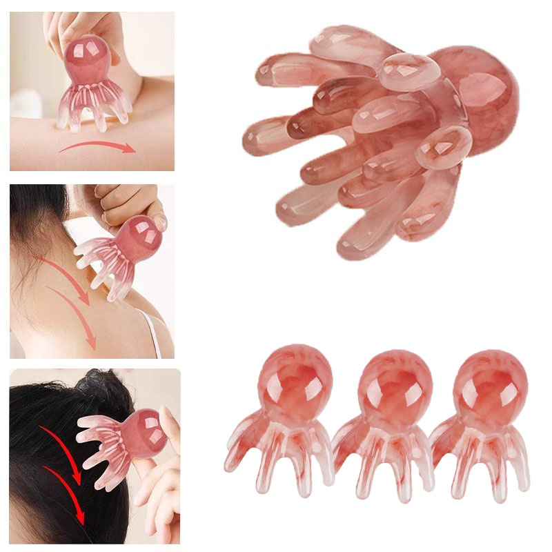 タコマッサージコーム 8/14歯 レジン製 韓国ヘアケア 指 - Hair Care Korean のレビューと価格