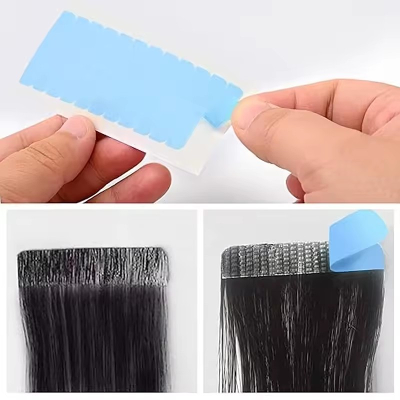 両面交換テープ ヘアエクステンションまたはレースフロントウィ - Hair Extension Tape In のレビューと価格