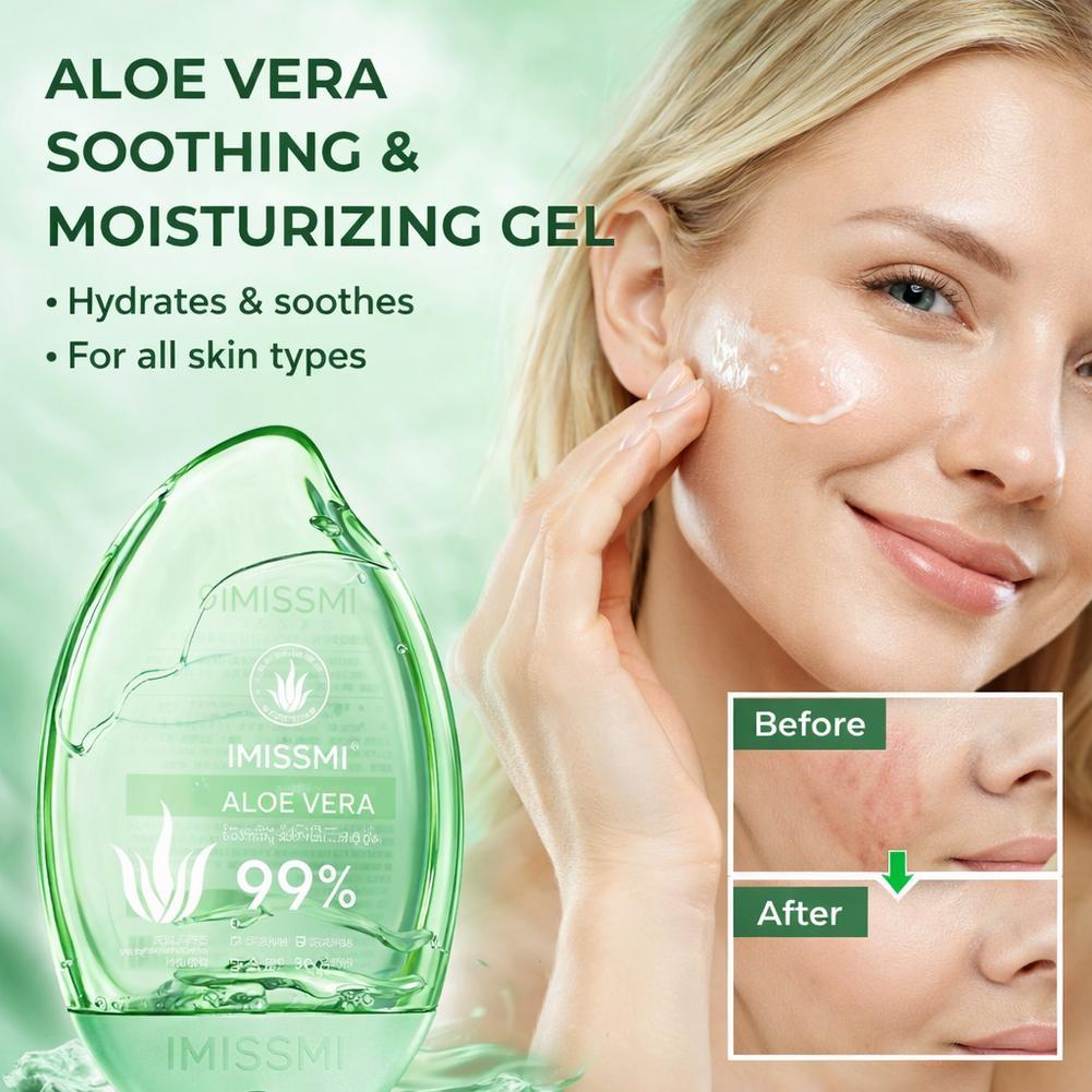300g アロエベラジェル スージングアロエフェイスモイスチ - Hair Care With Aloe Vera のレビューと価格