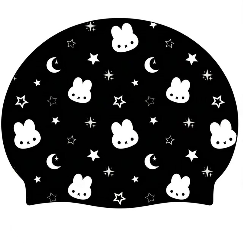 漫画かわいい新しいスタイルのシリコン水泳キャップ女性モデル防 - Hair Care Japan Products のレビューと価格