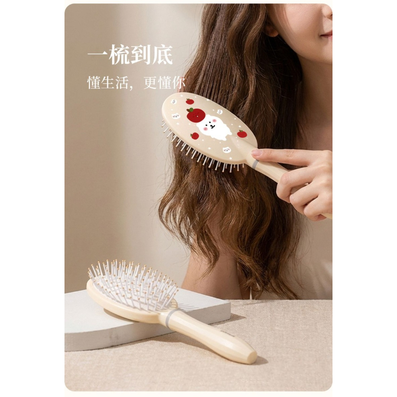 ホットチイカワエアクッションコーム、静電気防止ソフト歯ヘアブ - Hair Care Japan Products のレビューと価格