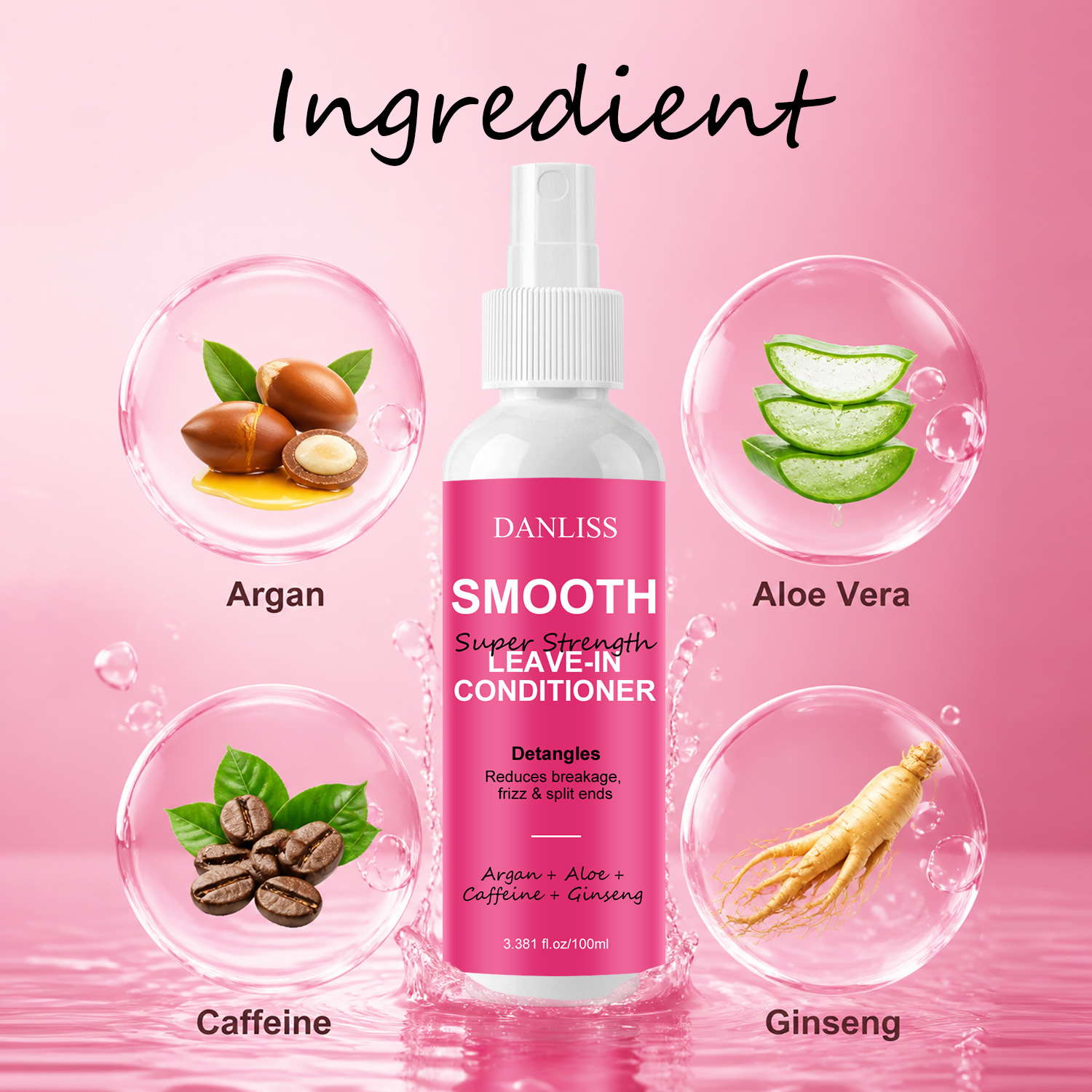 スムーススーパーストレングスリーブインコンディショナー -  - Hair Care With Aloe Vera のレビューと価格