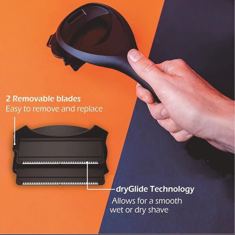新しいメンズ無痛バックシェーバー脱毛器男性用脱毛器シェーバー - Hair Care Long Hair のレビューと価格