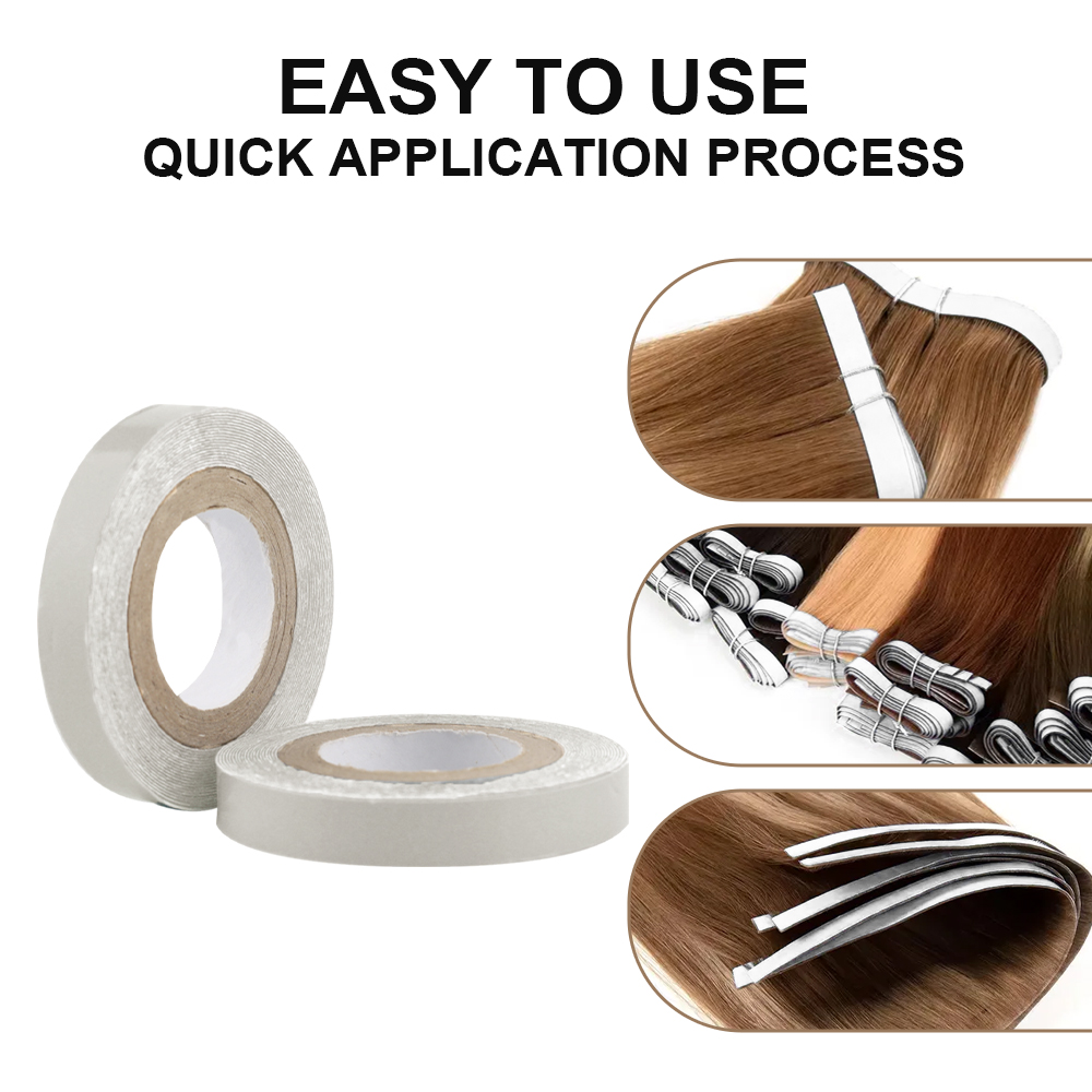 ランシー ヘアエクステンション テープロール – 3Y 片面 - Hair Extension Tape In のレビューと価格