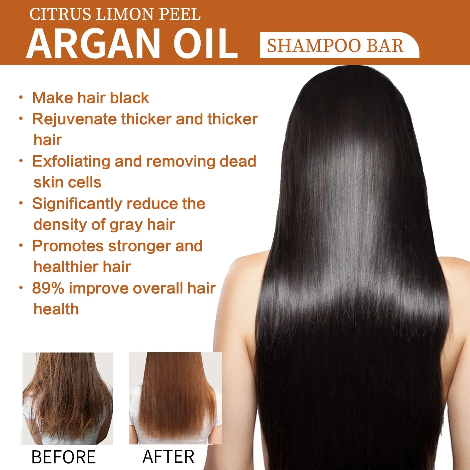 4本入りの脱毛防止シャンプーバー - ダメージヘアを修復し、 - Rosemary Hair Oil のレビューと価格