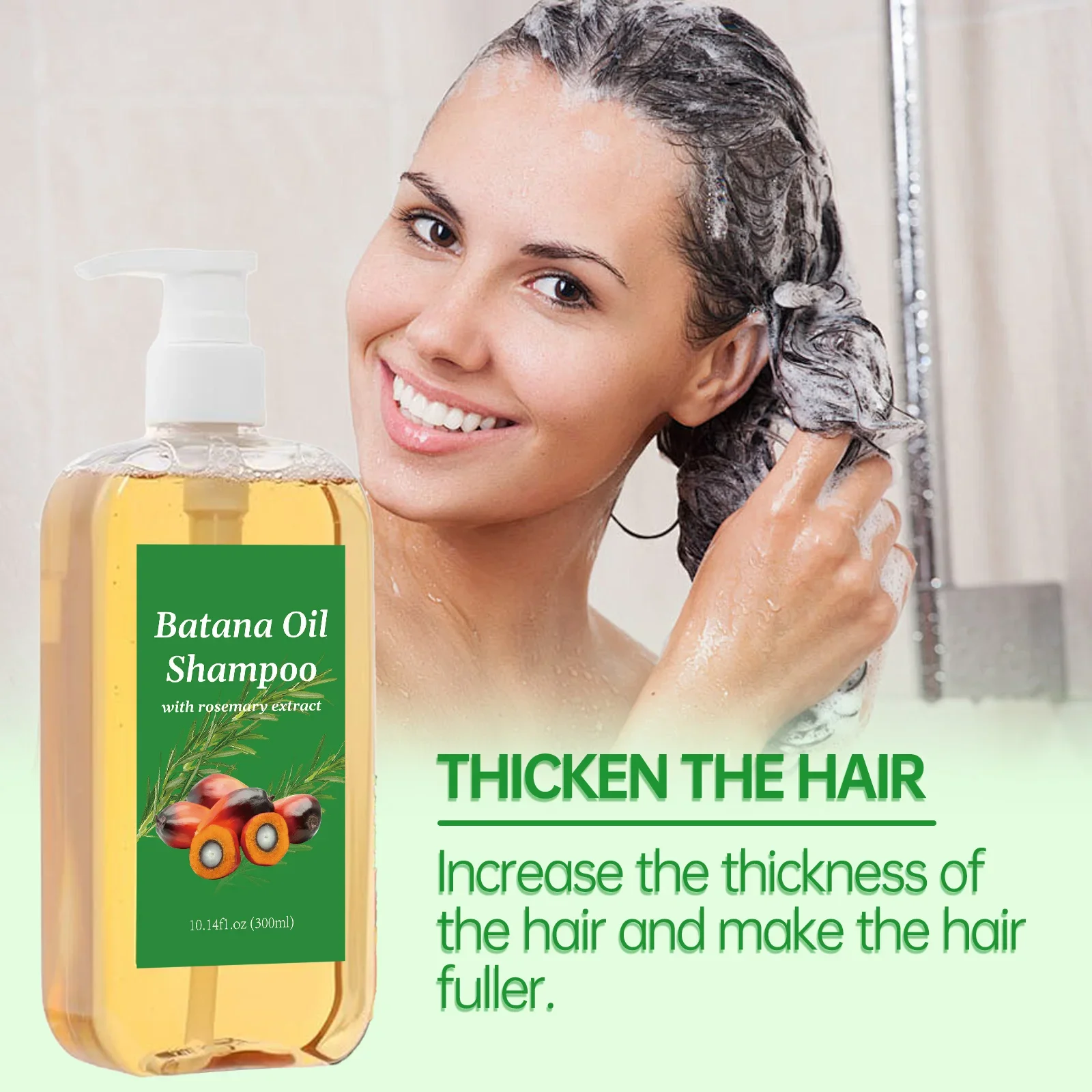 天然ローズマリー＆バタナオイル強化シャンプー 300ml - - Rosemary Hair Oil のレビューと価格